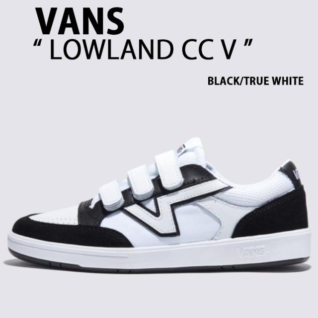 VANS バンズ スニーカーLOWLAND CC V BLACK TRUE WHITE VN000CTH6BT ローランド CC V メンズ レディース