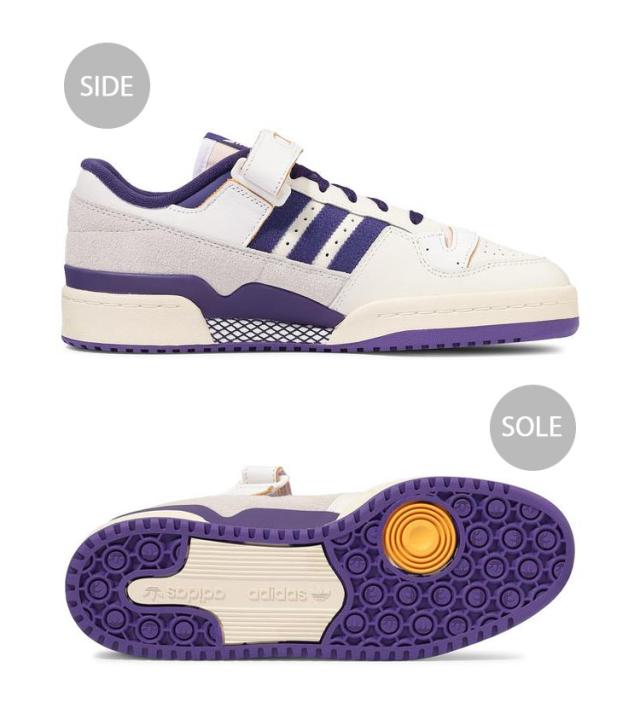 adidas Originals アディダス スニーカー FORUM 84 LOW GW2009 WHITE PURPLE フォーラム 84 ロー シューズ オフホワイト パープル