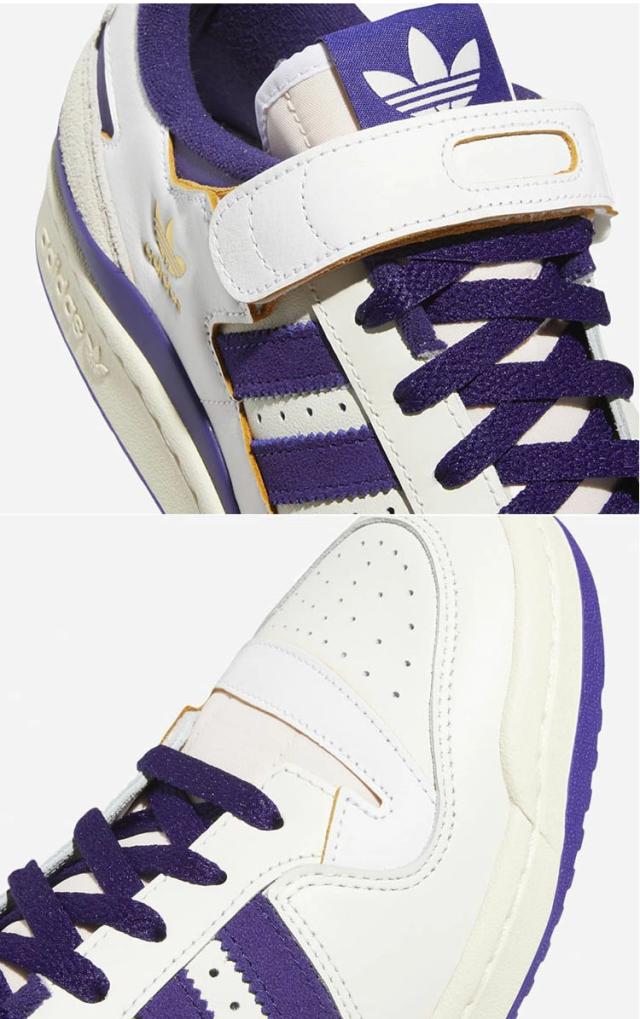 adidas Originals アディダス スニーカー FORUM 84 LOW GW2009 WHITE PURPLE フォーラム 84 ロー シューズ オフホワイト パープル