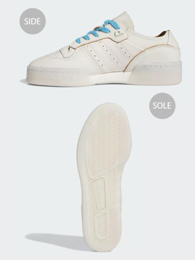 adidas originals アディダス スニーカー RIVALRY LOW ID2844 IVORY GOLD METALLIC SEMI BLUE BURST_2
