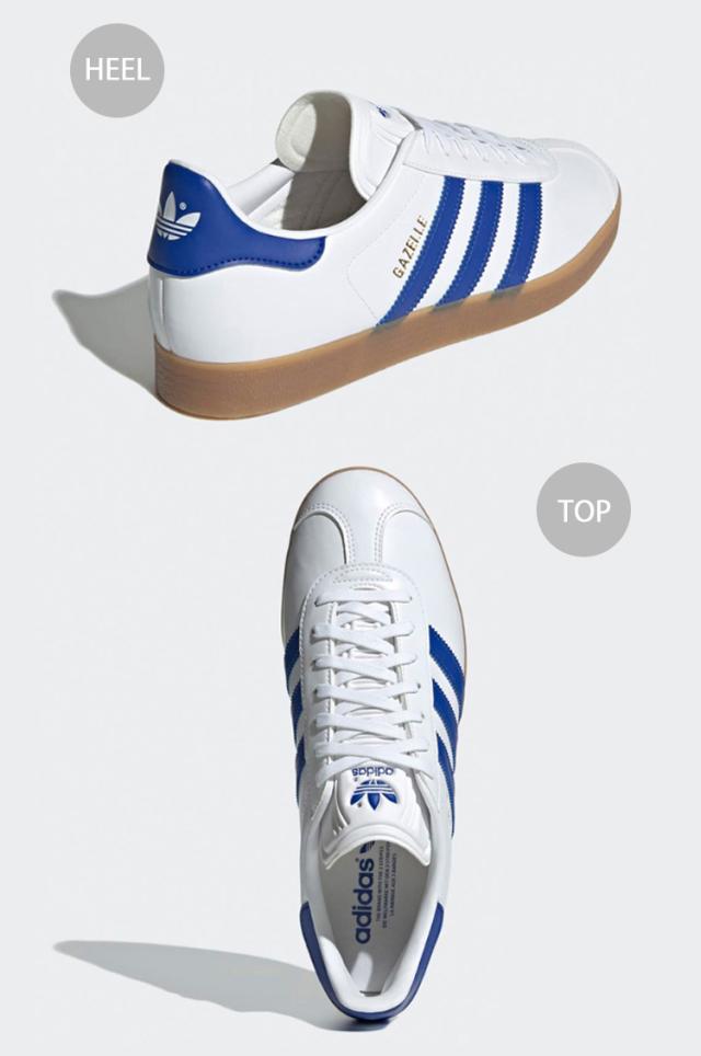 adidas originals アディダス スニーカー GAZELLE IH0369 ガゼル WHITE GOLD シューズ テラス系 T-トゥ_3