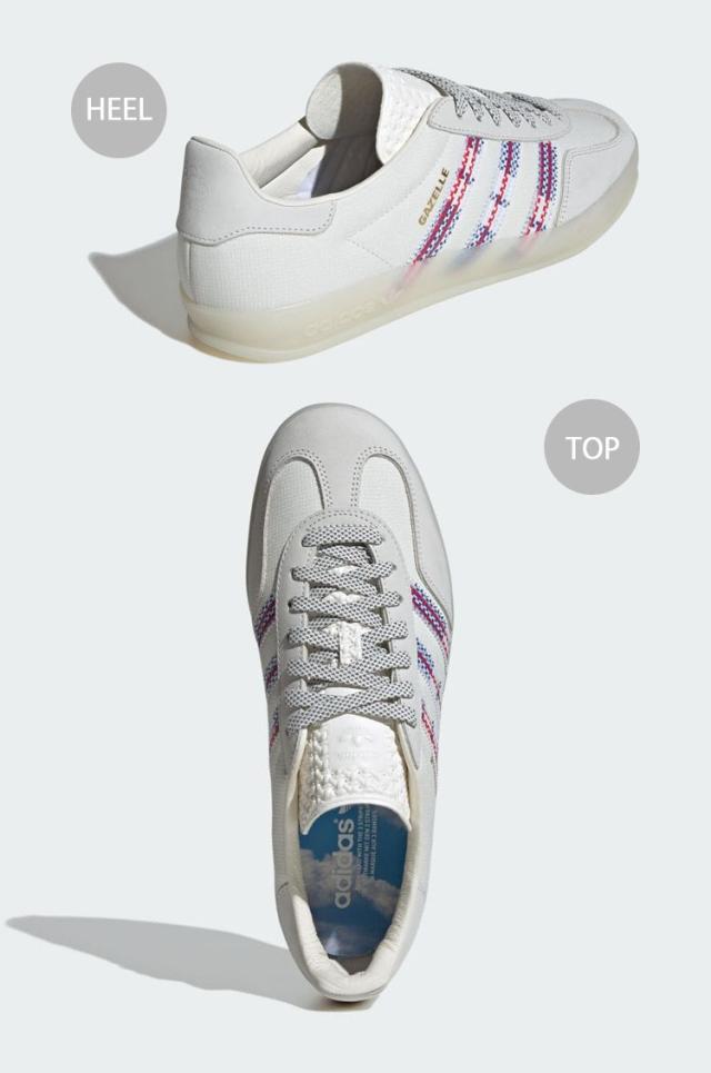 adidas originals アディダス スニーカー ALWAYTH GAZELLE INDOOR IH7608 オルウェイズ ガゼル インドア WHITE SUPPLIER テラス系_3