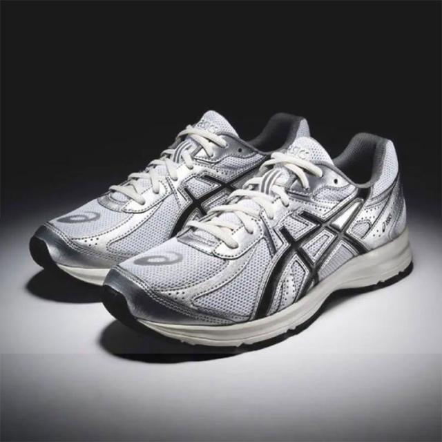 asics アシックス スニーカー JOG 100S Korea Exclusive WHITE BLACK SILVER 1201A967-100 シューズ ジョグ100S 韓国限定 ワイドフィット_1