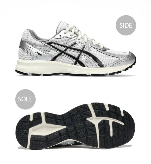 asics アシックス スニーカー JOG 100S Korea Exclusive WHITE BLACK SILVER 1201A967-100 シューズ ジョグ100S 韓国限定 ワイドフィット_3