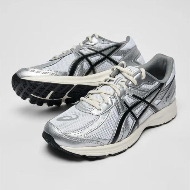 asics アシックス スニーカー JOG 100S Korea Exclusive WHITE BLACK SILVER 1201A967-100 シューズ ジョグ100S 韓国限定 ワイドフィット_5