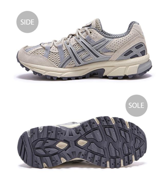 ASICS アシックス スニーカー GEL-SONOMA 15-50 1203A546-020 SMOKE MID GRAY ゲルソノマ 15-50 スモーク ミッドグレー メッシュ_3