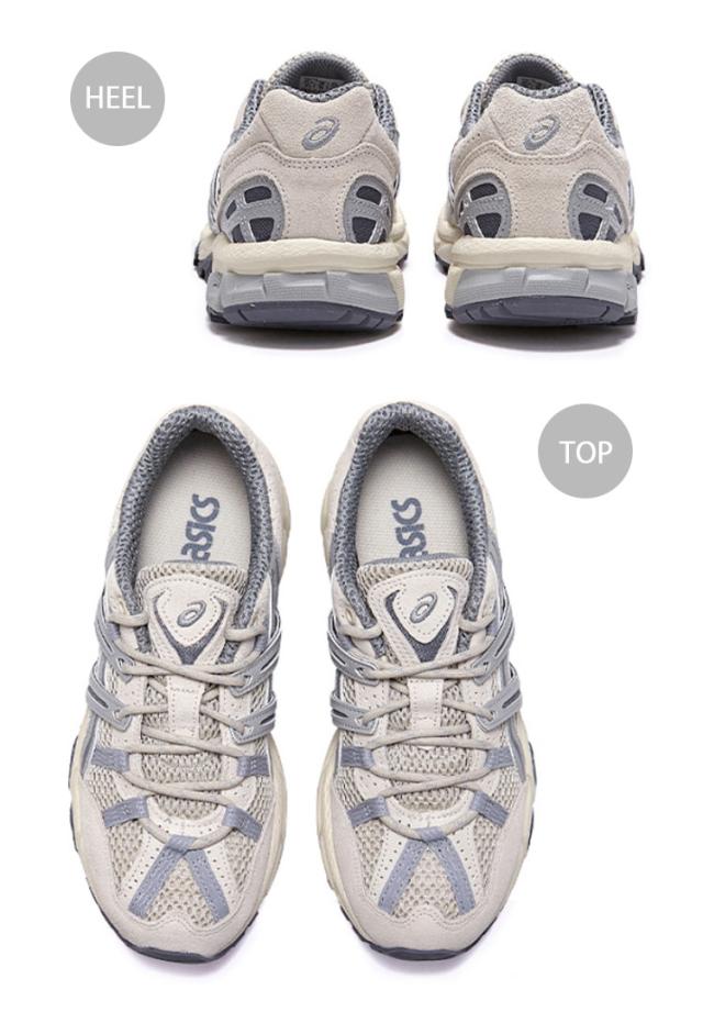 ASICS アシックス スニーカー GEL-SONOMA 15-50 1203A546-020 SMOKE MID GRAY ゲルソノマ 15-50 スモーク ミッドグレー メッシュ_4