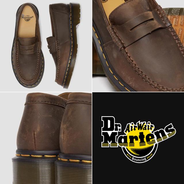 Dr.Martens ドクターマーチン ローファー PENTON CRAZY HORSE 31487201