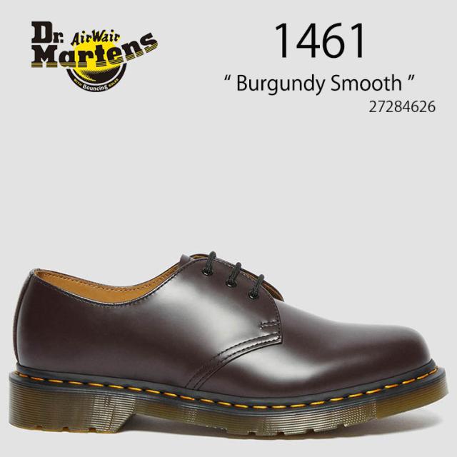 Dr.Martens ドクターマーチン レザーシューズ  1461 Burgundy 27284626 3ホール ビジネス フォーマル シューズ  バーガンディ