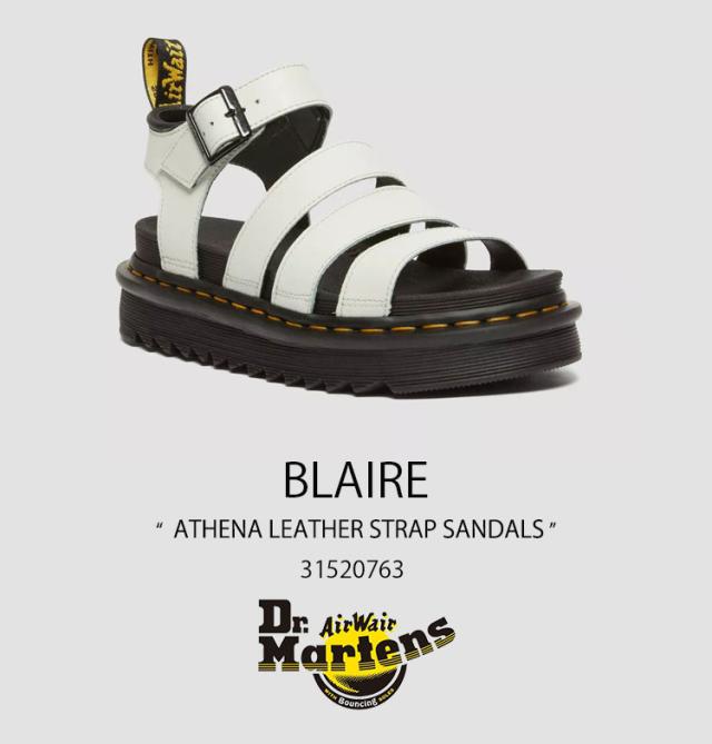 Dr.Martens ドクターマーチン サンダル ストラップサンダル BLAIRE ATHENA LEATHER STRAP SANDALS Mint Athena 31520763 レディース_1