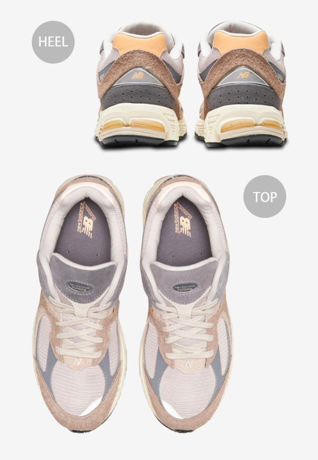 New Balance ニューバランス スニーカー M2002REJ BEIGE GRAY シューズ M2002R EJ 本革 スエード メッシュアッパー ベージュ グレー_3