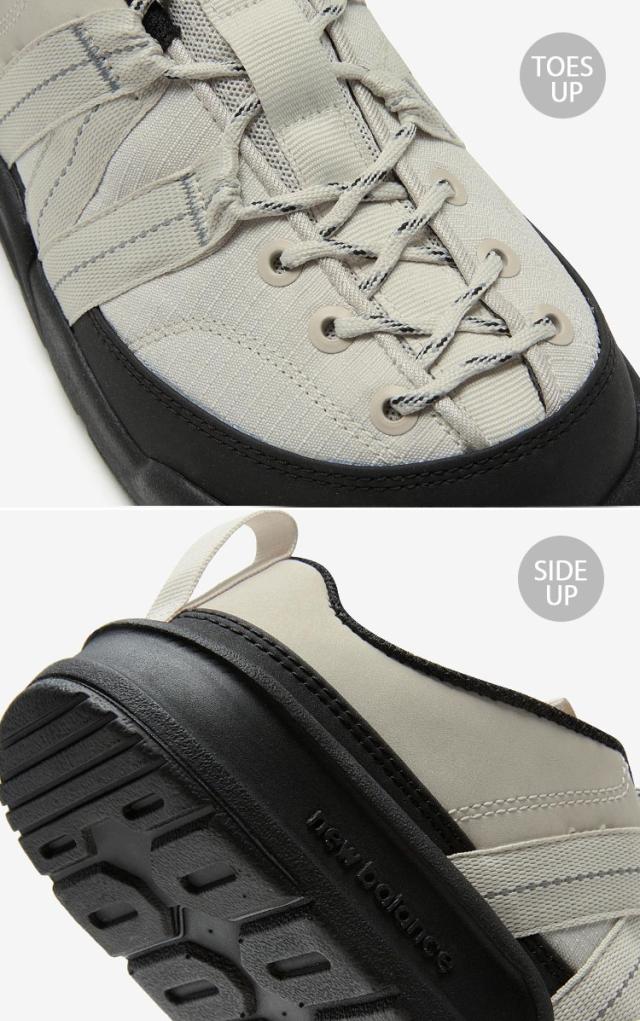 New Balance ニューバランス スニーカー ミュール スリッポン CRV MULE SD3205IB3 LIGHT BEIGE BLACK SD3205 シューズ ベージュ ブラック