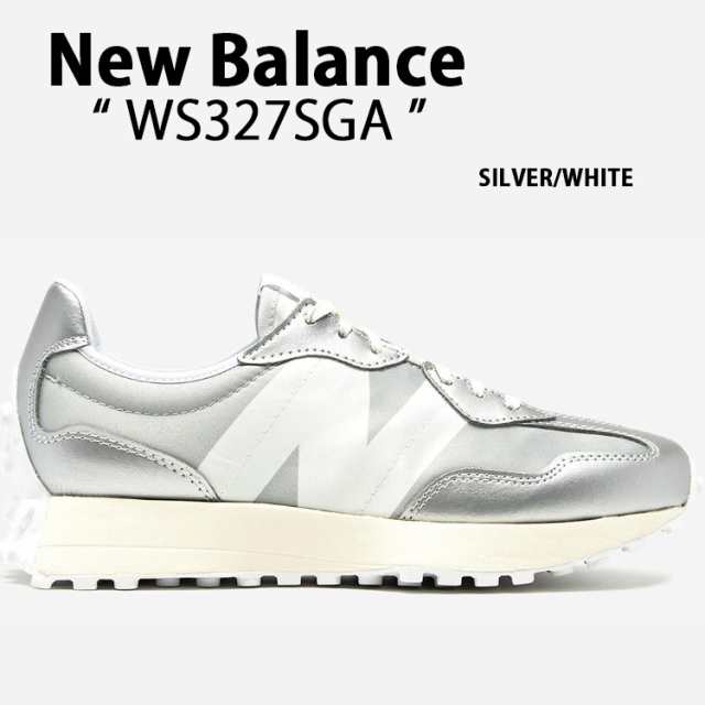 New Balance ニューバランス レディース スニーカー WS327SGA SILVER WHITE シューズ Glosy Pack NewBalance327 シルバー グロッシー