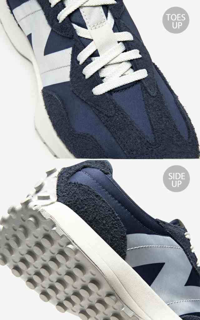 New Balance ニューバランス レディース スニーカー WS327SNG NAVY WHITE シューズ NewBalance327 ネイビー ホワイト スエード 