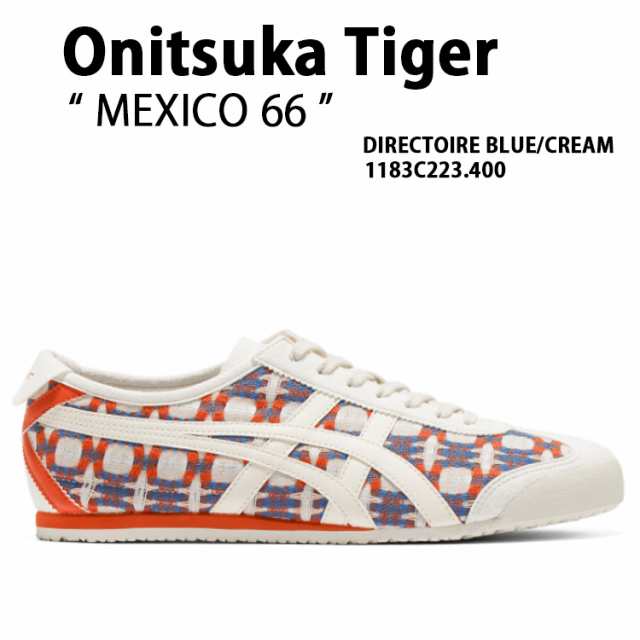 Onitsuka Tiger オニツカタイガー スニーカーMEXICO 66 DIRECTOIRE BLUE CREAM メンズ レディース