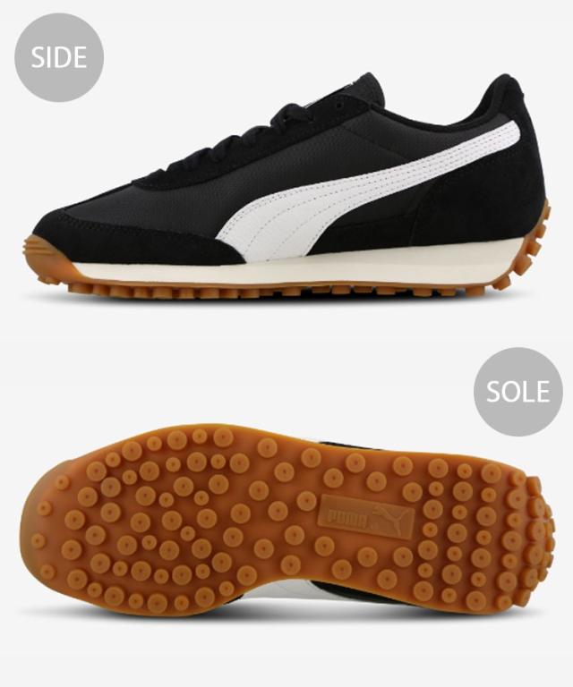 PUMA プーマ スニーカー EASY RIDER VINTAGE BLACK WHITE 399028-10 イージーライダー ヴィンテージ シューズ メンズ レディース 男性用 女性用_2