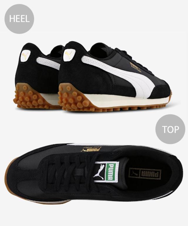 PUMA プーマ スニーカー EASY RIDER VINTAGE BLACK WHITE 399028-10 イージーライダー ヴィンテージ シューズ メンズ レディース 男性用 女性用_3