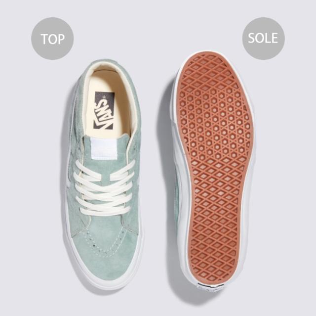 VANS バンズ スニーカー SK8-Mid REISSUE 83 LX PIG SUEDE ICEBERG VN000CQQCPG_3