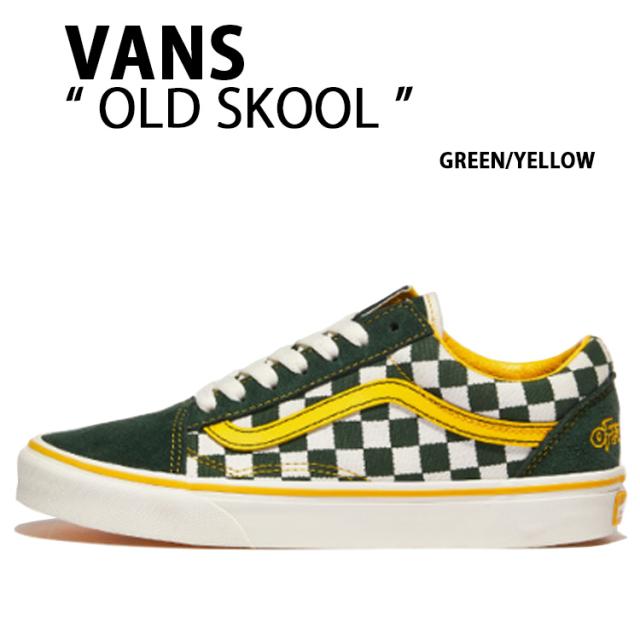 VANS バンズ スニーカー OLDSKOOL RAREBIRTH GREEN YELLOW VN000CR502I オールドスクール