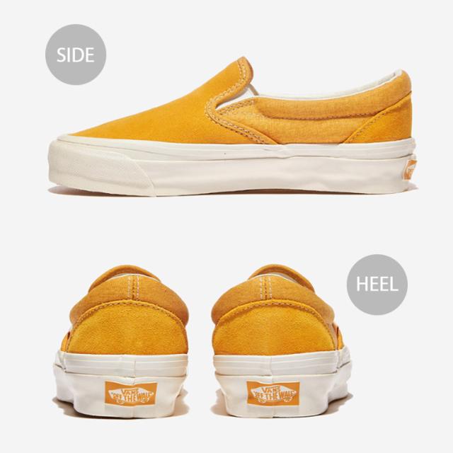 VANS バンズ スニーカー SLIP-ON REISSUE 98 SALT WASH GOLD VN000CTCGLD スリッポン リイシュー VANS バンズ スニーカー SLIP-ON REISSUE 98 SALT WASH GOLD