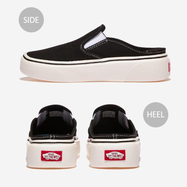 【VANS】バンズ SLIP ON ML HOVER スリッポン V98 MULE HOVER VANS バンズ スニーカー SLIP ON ML HOVER BLACK WHITE V98 MULE