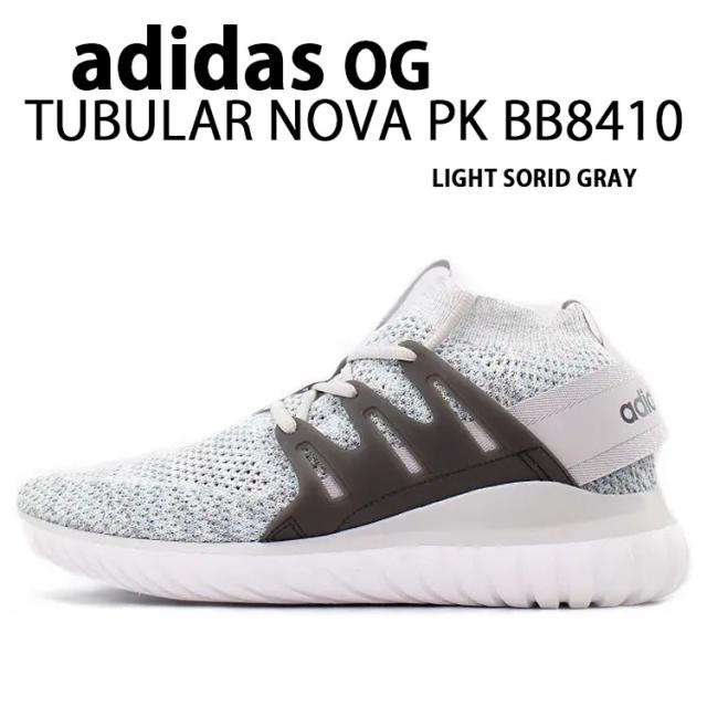 adidas アディダス スニーカー TUBULAR チューブラー NOVA PK Green Grey グリーン グレー BB8410