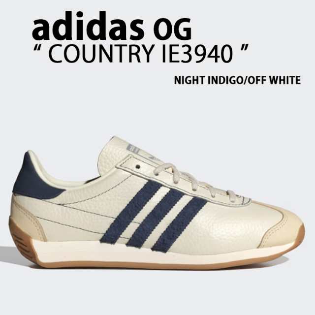 adidas Originals アディダス オリジナルス スニーカー COUNTRY OG IE3940 NIGHT INDIGO OFF WHITE