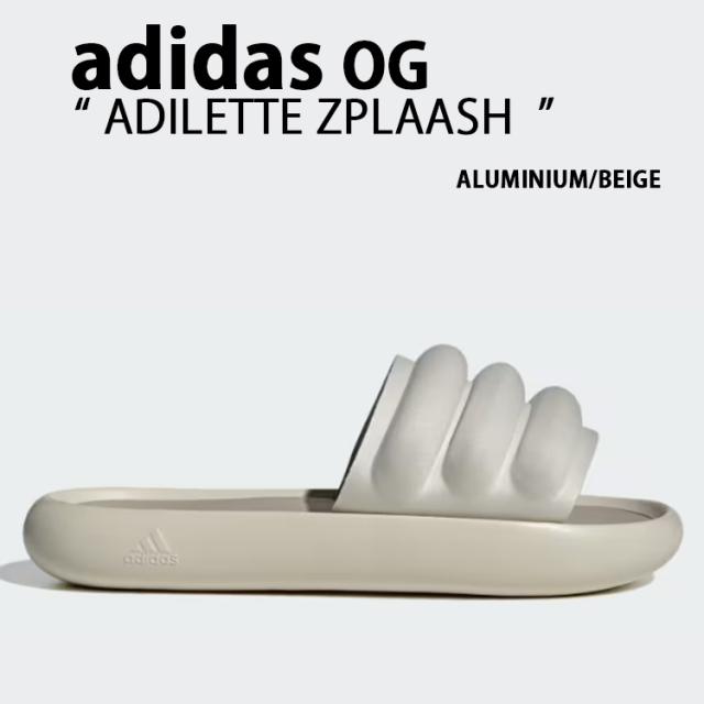 adidas アディダス サンダル ADILETTE ZPLAASH アディレッタ スプラッシュ IG6875 ALUMINIUM WONDER BEIGE