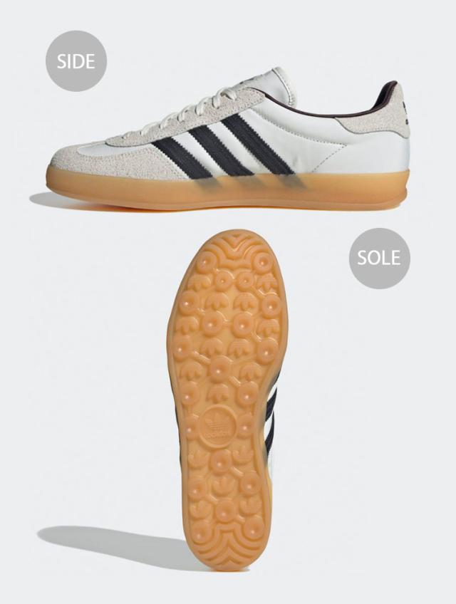 adidas Originals アディダス スニーカー GAZELLE INDOOR HIKARI SHIBATA IH9985 ガゼル インドア ヒカリシバタ WHITE GRAY GUM コラボ_2