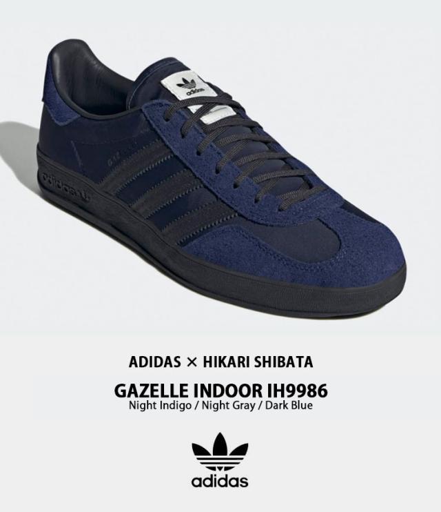 adidas Originals アディダス スニーカー GAZELLE INDOOR HIKARI SHIBATA IH9986 ガゼル インドア ヒカリシバタ INDIGO コラボシューズ_1