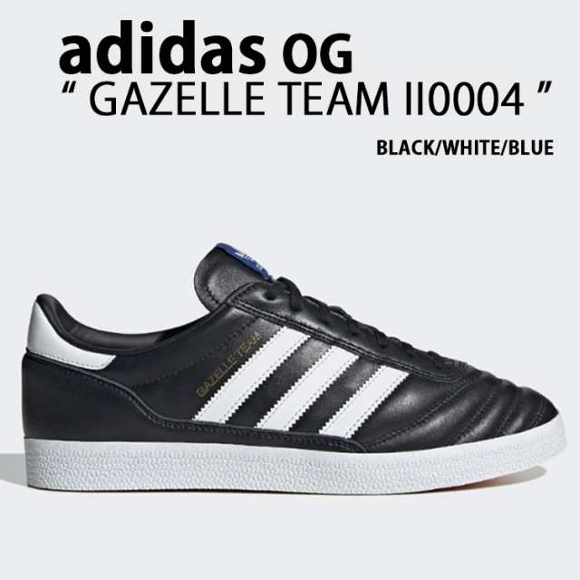 adidas originals アディダス スニーカー GAZELLE II0004 ガゼル BLACK FOOTWEAR WHITE BLUE シューズ