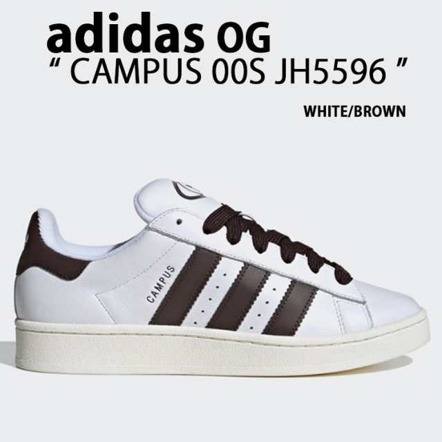 adidas Originals アディダス オリジナルス CAMPUS 00S JH5596 WHITE BROWN キャンパス00S