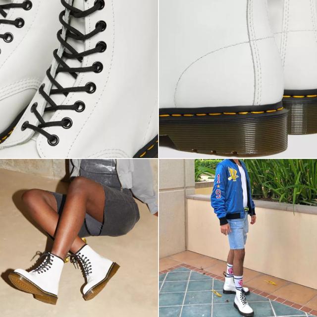 Dr.Martens ドクターマーチン 1460 SMOOTH LEATHER LACE UP BOOTS 11822100 WHITE ホワイト_3