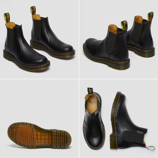 Dr.Martens ドクターマーチン サイドゴア レザーシューズ 2976 YELLOW 