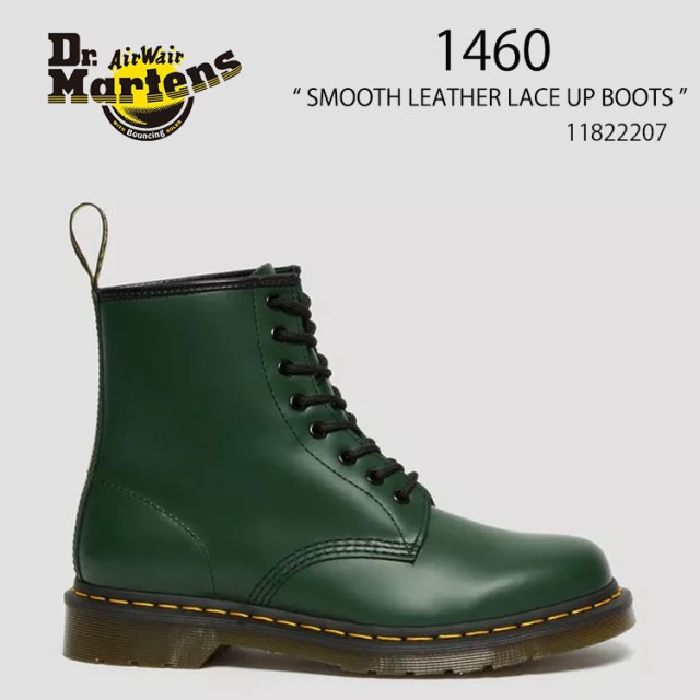 Dr.Martens ドクターマーチン 1460 SMOOTH LEATHER LACE UP BOOTS 11822207 Green グリーンの通販は 45,050円