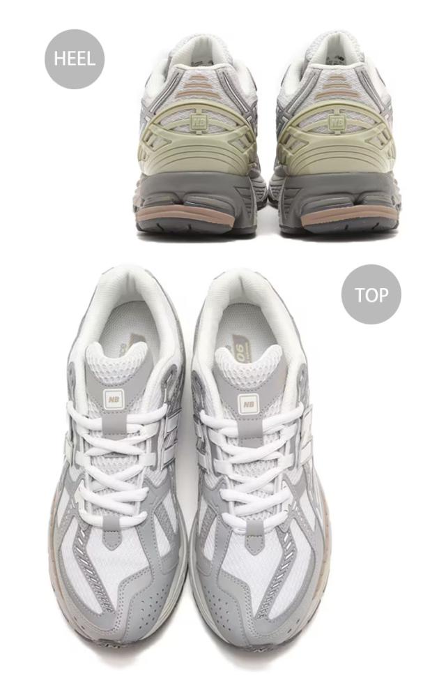 New Balance ニューバランス スニーカー M1906NB GRAY WHITE シューズ メッシュ ランニングシューズ グレー ホワイト_3