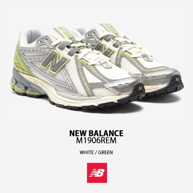 New Balance ニューバランス スニーカー M1906RE WHITE GREEN M1906REM GRAY NAVY M1906REO シューズ メッシュ ランニングシューズ_1