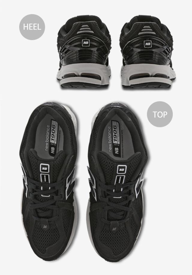 New Balance ニューバランス スニーカー M1906RFB BLACK WHITE シューズ メッシュ ランニングシューズ ブラック ホワイト_3