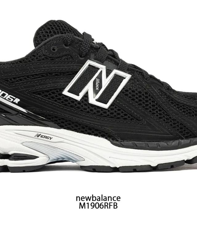 New Balance ニューバランス スニーカー M1906RFB BLACK WHITE シューズ メッシュ ランニングシューズ ブラック ホワイト_4