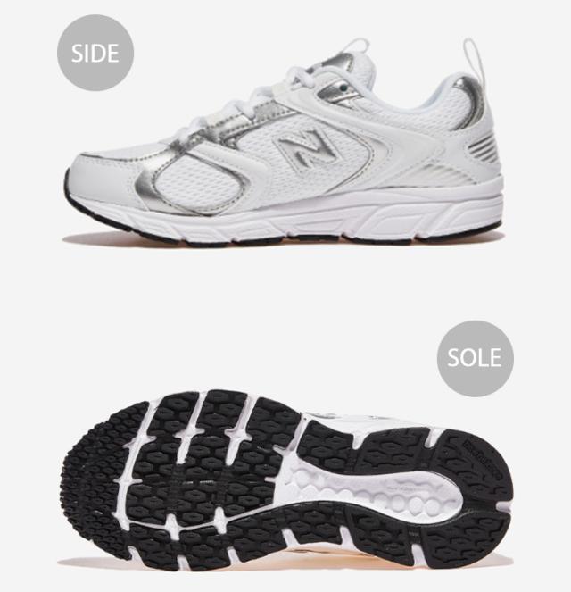 New Balance ニューバランス スニーカー NEWBALANCE ML408 ML408WM WHITE SILVER シューズ ホワイト シルバー メンズ レディース