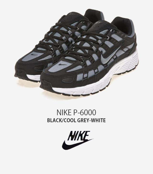 NIKE ナイキ スニーカー P-6000 P6000 CD6404-400 ローカット ブルー ホワイト ブラック シルバー メンズ レディース_1