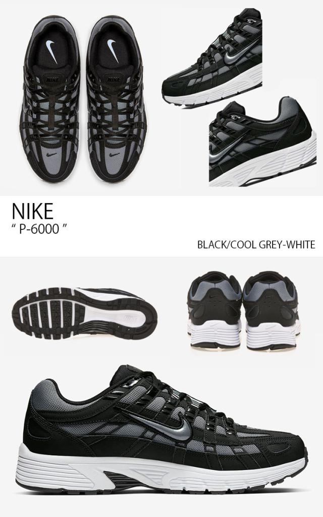 NIKE ナイキ スニーカー P-6000 P6000 CD6404-400 ローカット ブルー ホワイト ブラック シルバー メンズ レディース_2