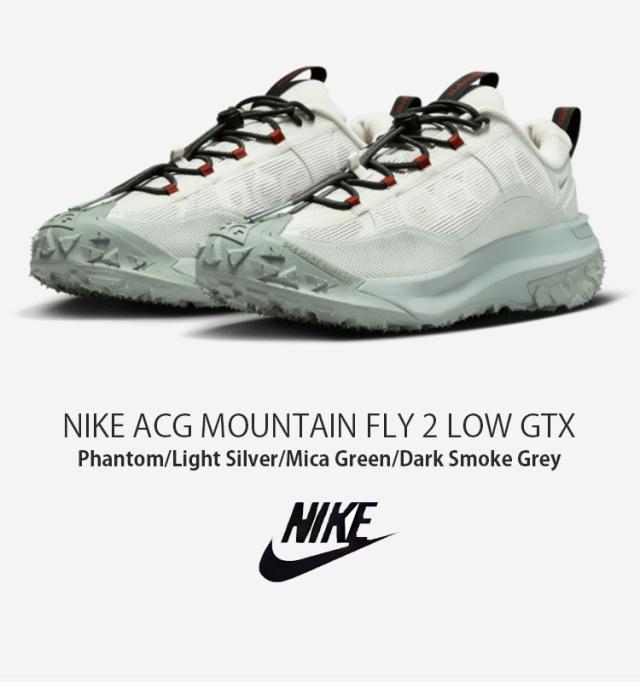 NIKE ナイキ スニーカー ACG MOUNTAIN FLY 2 LOW GTX マウンテン フライ2 ロー ゴアテックス HF6245-003 シルバー メンズ レディース_1