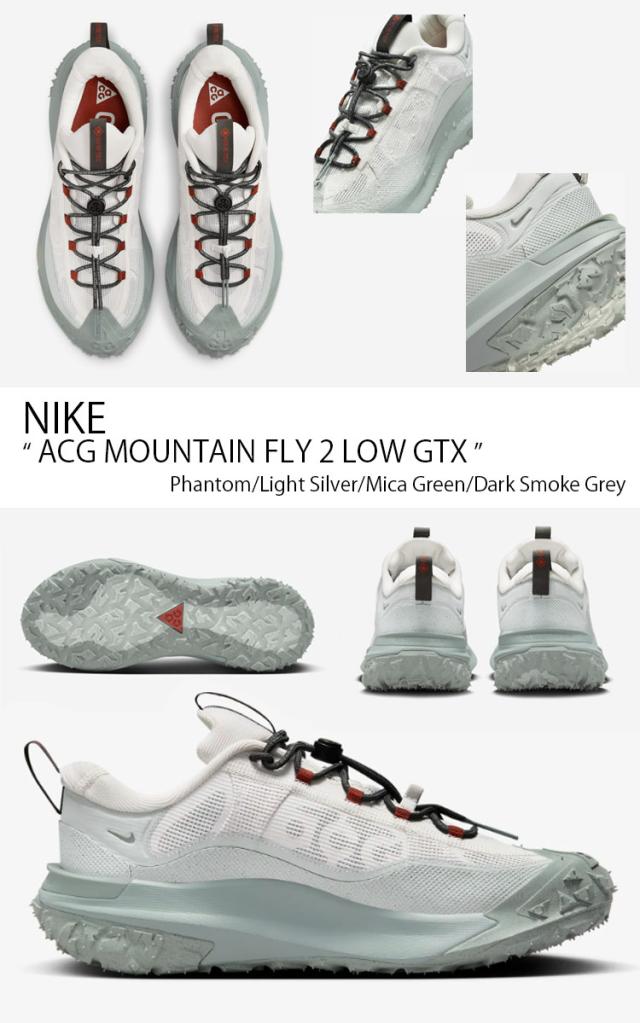 NIKE ナイキ スニーカー ACG MOUNTAIN FLY 2 LOW GTX マウンテン フライ2 ロー ゴアテックス HF6245-003 シルバー メンズ レディース_2