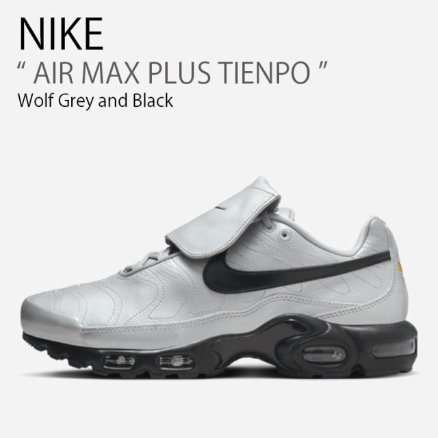 NIKE ナイキ スニーカー AIR MAX PLUS TIENPO エアマックス プラス ティエンポ HM6850-001 グレー ブラック メンズ レディース