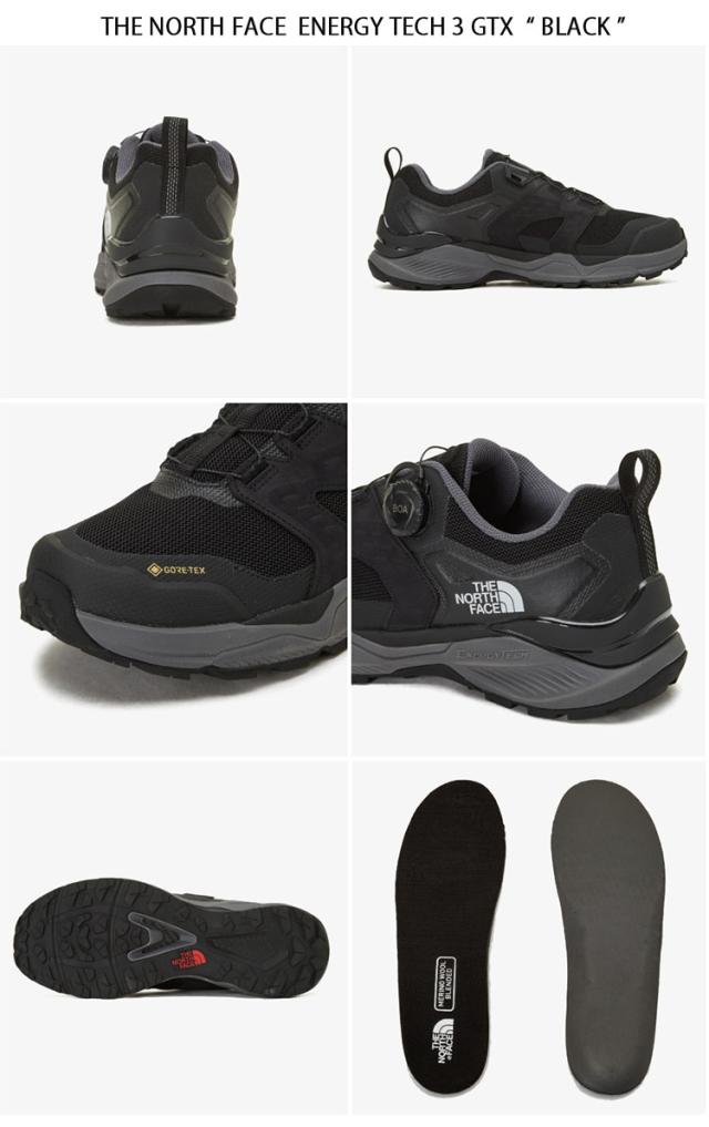 THE NORTH FACE ノースフェイス トレッキング スニーカー ENERGY TECH 3 BOA GTX シューズ GORE-TEX ゴアテックス 防水 NS95P54_3