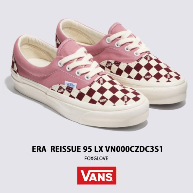 VANS バンズ スニーカー ERA REISSUE 95 LX FOXGLOVE VN000CZDC3S エラリイシュー 95 LX フォックスグラヴ