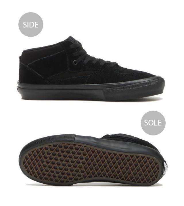 VANS バンズ スニーカー MN SKATE HALF CAB BLACK VN0A5FCDBKA ハーフキャブ シューズ スケボーシューズ スエード ブラック VANS バンズ スニーカー MN SKATE HALF CAB BLACK VN0A5FCDBKA ハーフキャブ シューズ スケボーシューズ スエード ブラック