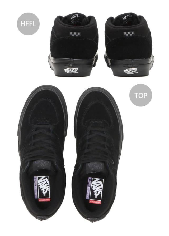 VANS バンズ スニーカー MN SKATE HALF CAB BLACK VN0A5FCDBKA ハーフキャブ シューズ スケボーシューズ スエード ブラック VANS バンズ スニーカー MN SKATE HALF CAB BLACK VN0A5FCDBKA ハーフキャブ シューズ スケボーシューズ スエード ブラック