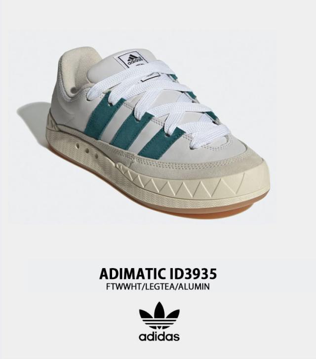 adidas originals アディダス スニーカー ADIMATIC ID3935 アディマティック WHITE TEAL メンズ レディース_1